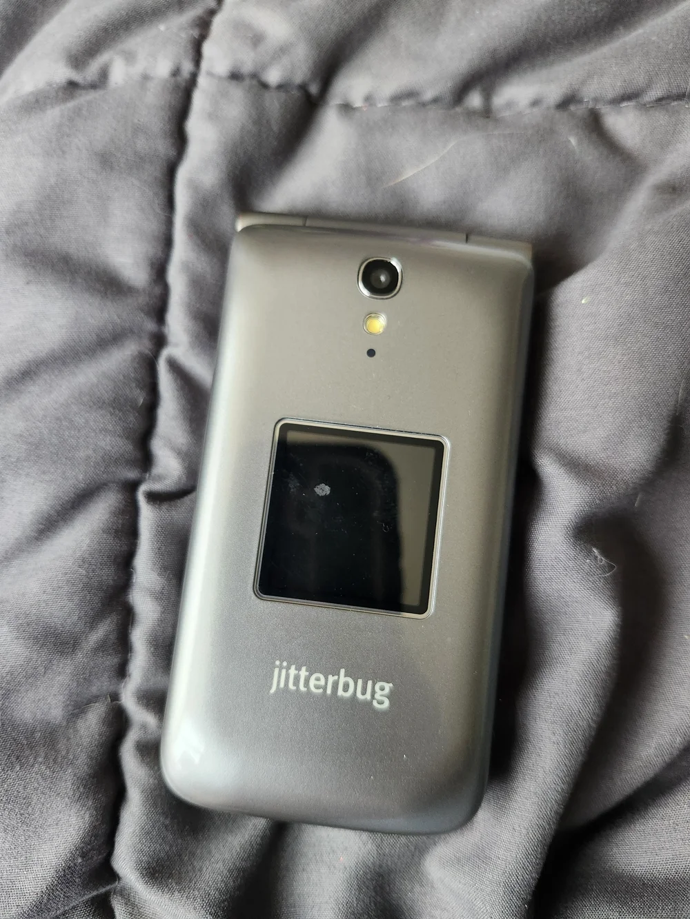 Jitterbug Flip Cell Phone - Silver